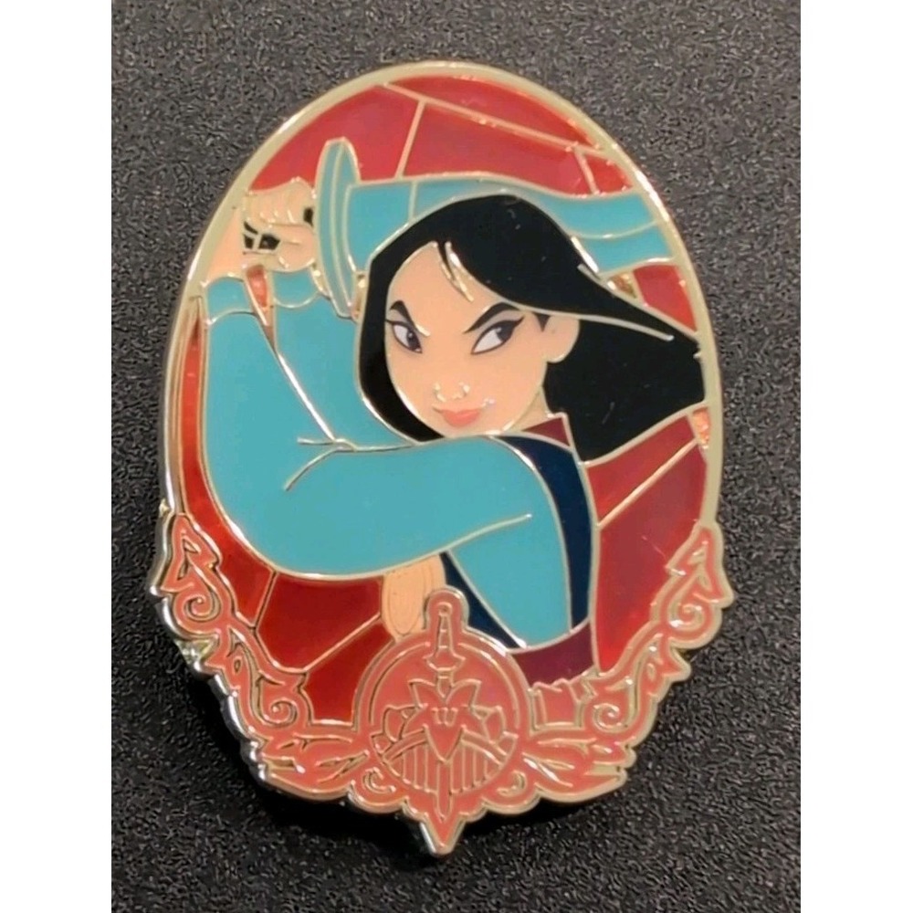 Loungefly - Mulan - Princess Stained Glass Portrait Mystery Collection